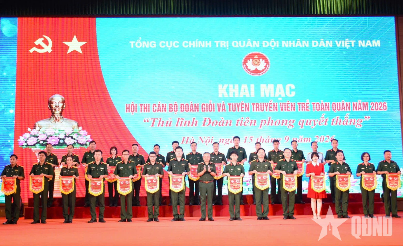 Khai mạc Hội thi cán bộ Đoàn giỏi và tuyên truyền viên trẻ toàn quân năm 2026 khu vực phía Bắc
